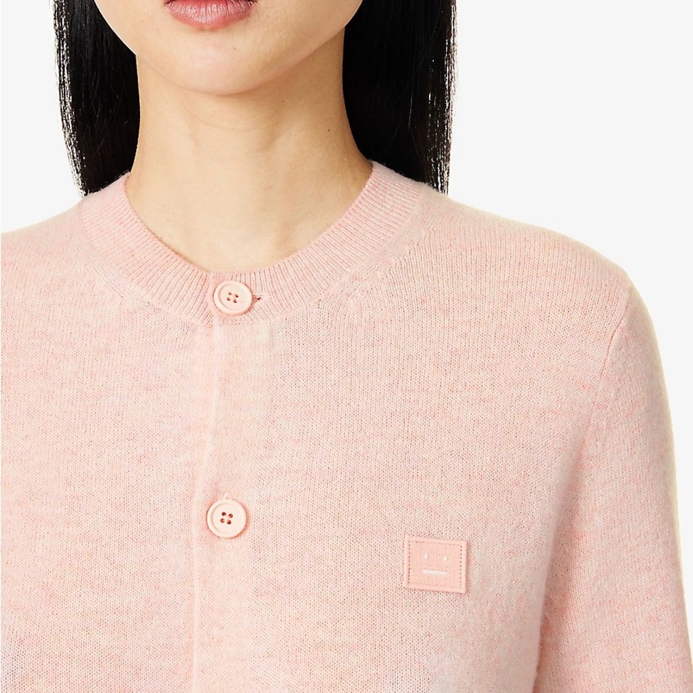 Women's Pink Cardigan Sweater